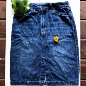Vintage Gap Jean Denim Autumn Fall Navy 90s Med